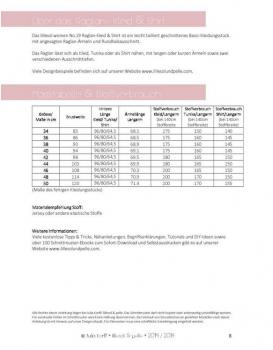 Papierschnittmuster - Raglan-Kleid & Shirt No. 19 - Damen- Lillesol & Pelle